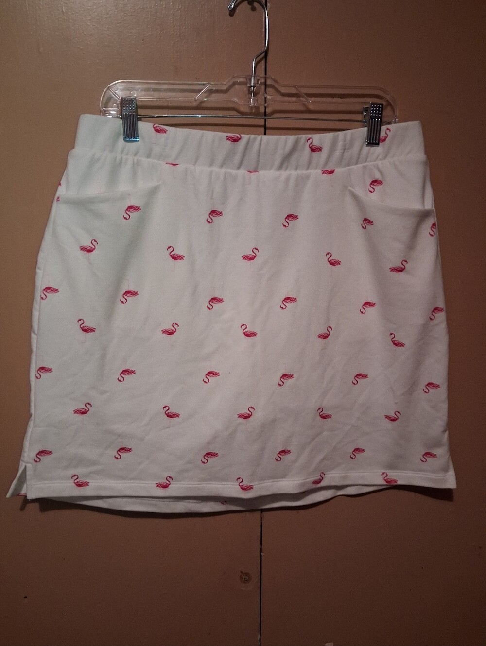Kim Rogers Pink Flamingo Skort